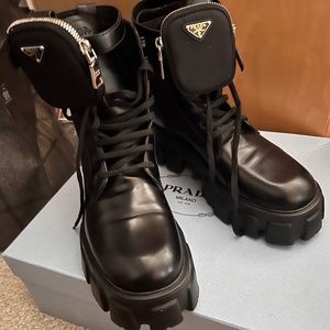 Prada Monolith Boot